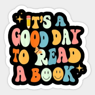 Back to School  to Read a Book Teacher Kids Sticker